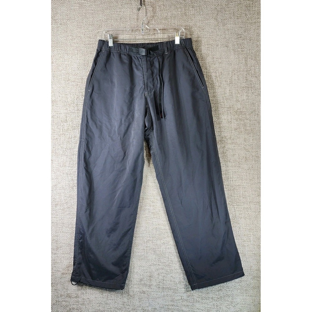 Gramicci Salem Pants G5FM-P046 Mens M Gray Hiking Outdoor Belted Zip EUC